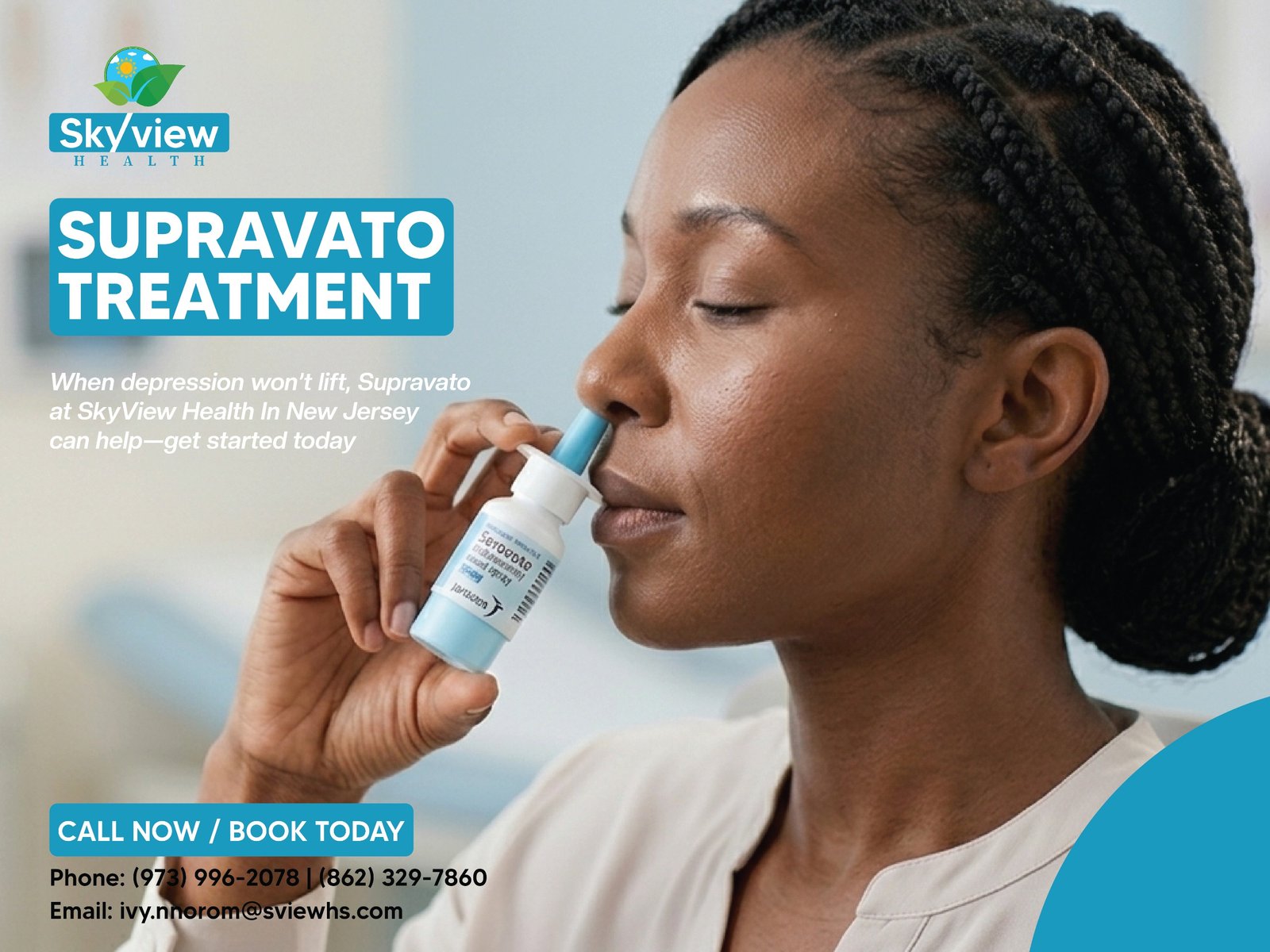 Spravato Treatment for Treatment-Resistant Depression | Skyview Health NJ